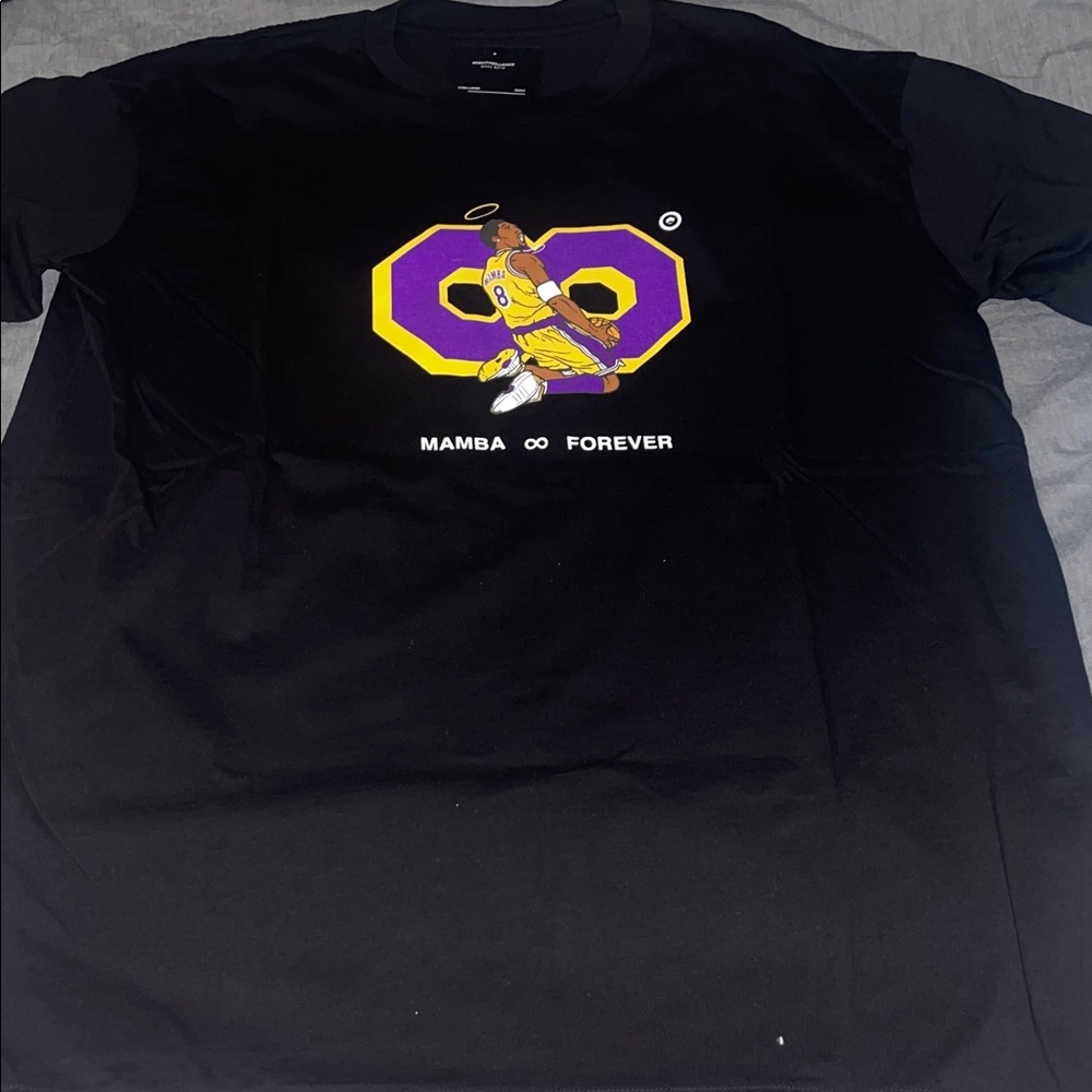 Might Killers Black Graphic Men's Shirt. “Forever Kobe”. Size XL